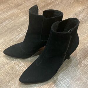 Black Suede Ankle Boots